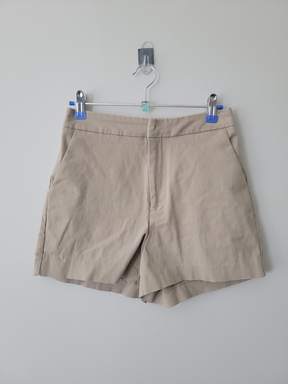 Classic Preppy Flat Front Shorts — Tailored Women's Shorts